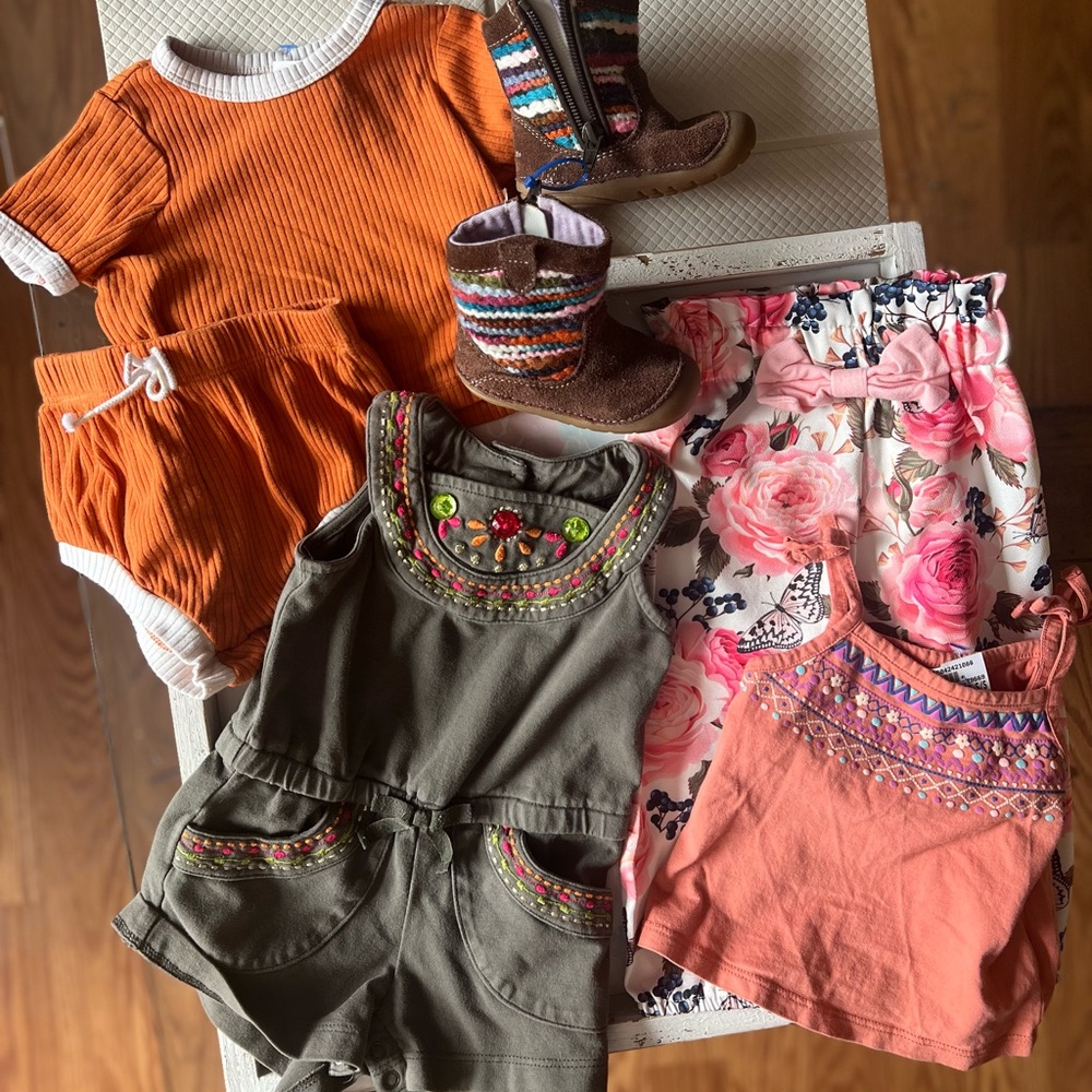 6 piece 3-6 month includes boots